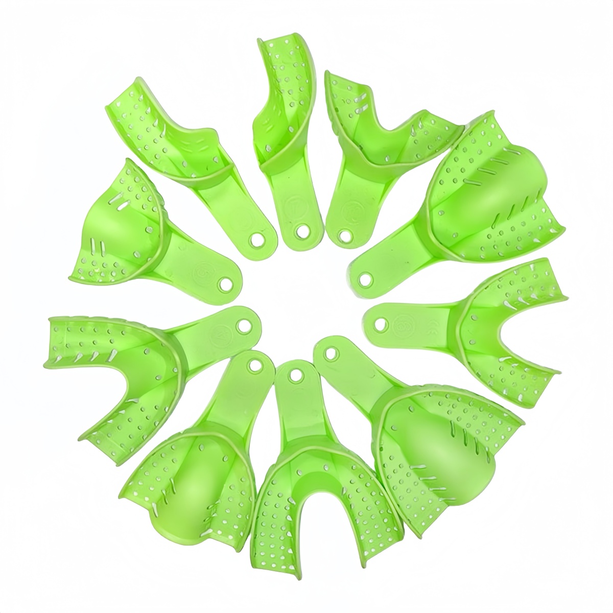 Teeth Whitening Tray - Plateaux d'empreintes dentaires en plastique Autoclavables,