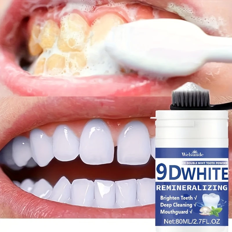 Teeth Whitening Ulta - Poudre dentaire reminéralisante à l'hydroxyapatite 9D,
