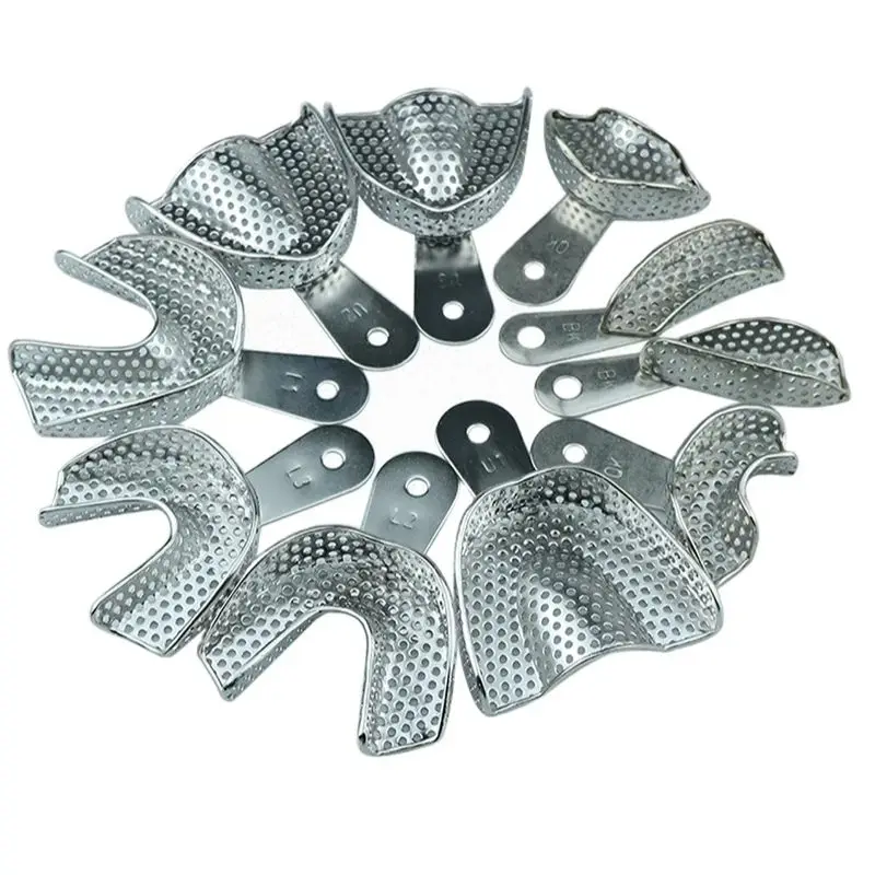 Teeth Whitening Tray - 10 pièces de plateaux d'empreinte dentaires