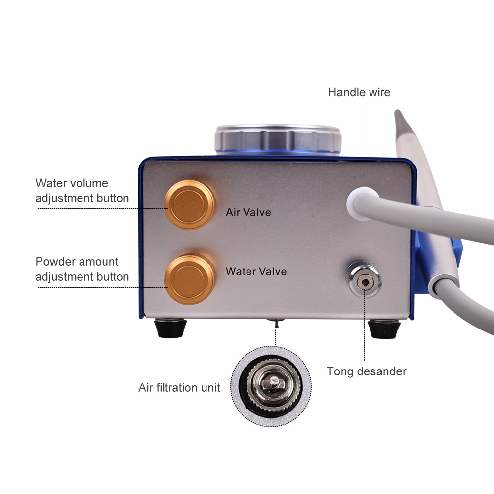 Machine de sablage dentaire B2 - Teeth Whitening Doctor avis et prix