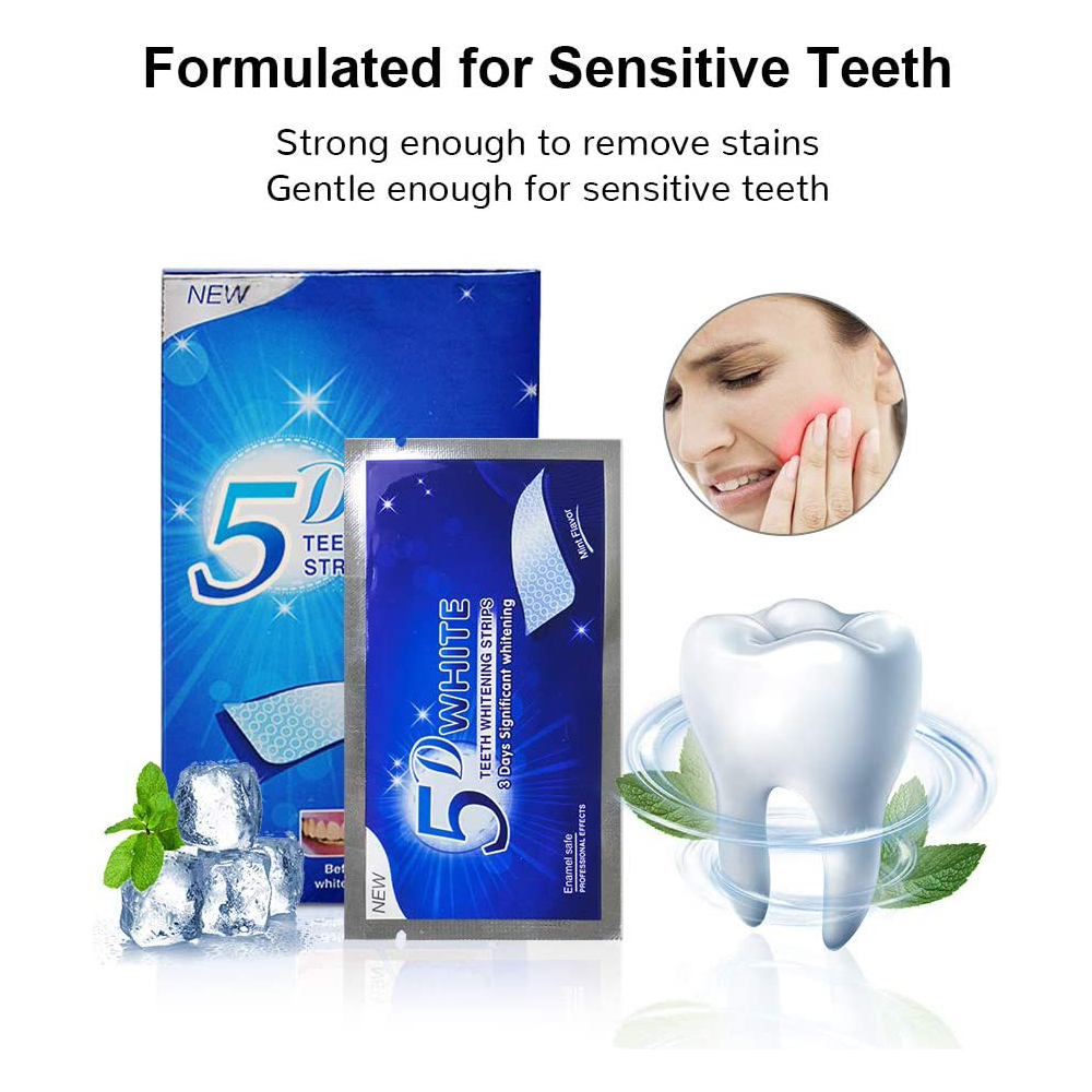 Bandelettes blanchissantes 5D  - Teeth Whitening Ulta avis et prix