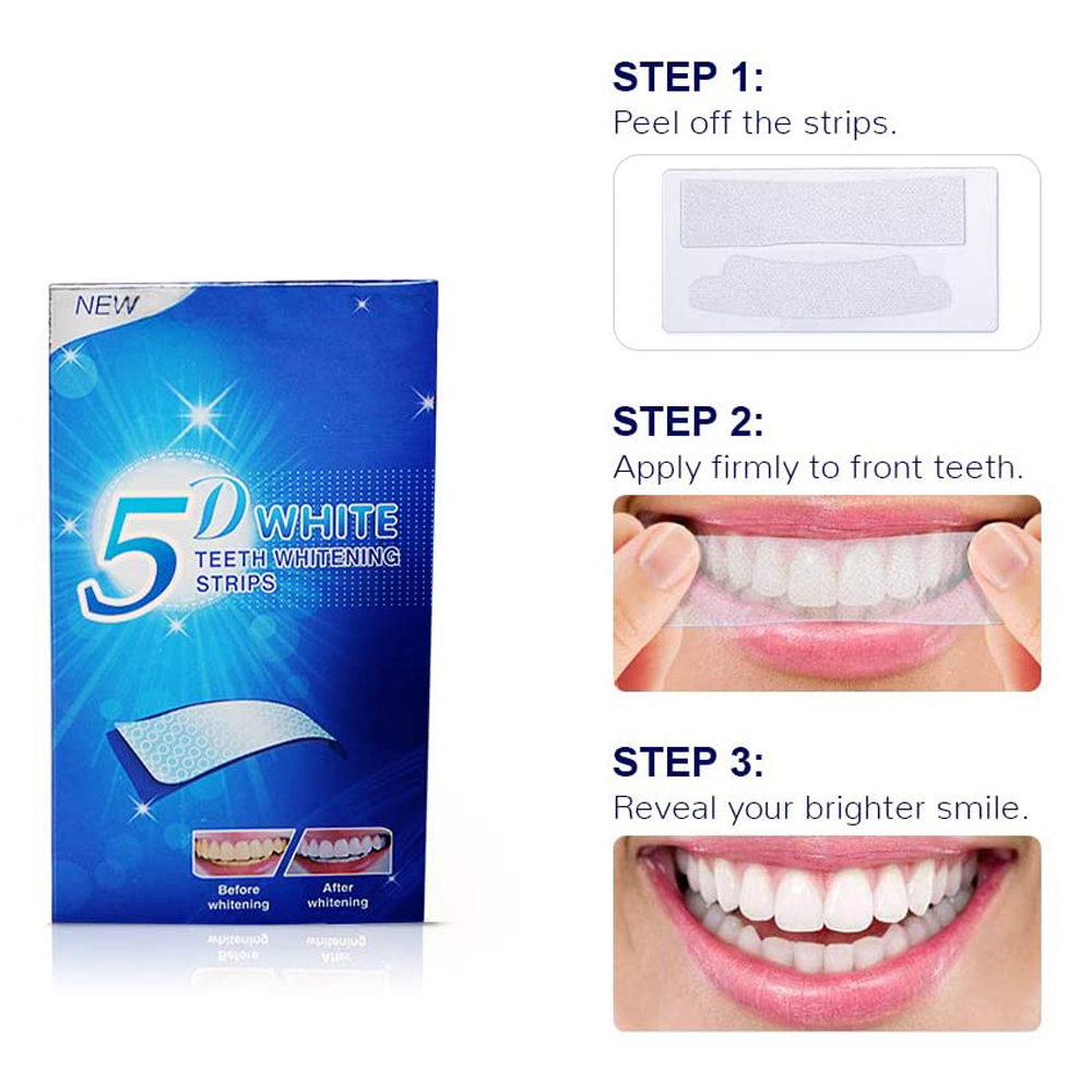 Bandelettes blanchissantes 5D  - Teeth Whitening Ulta avis et prix