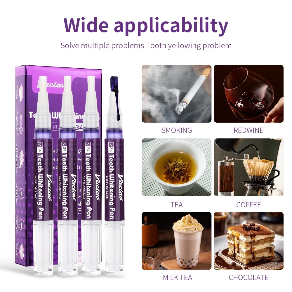 Vaclav V34 stylo gel de blanch - Teeth Whitening Ulta avis et prix